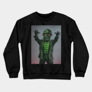 Zombie soldier Crewneck Sweatshirt